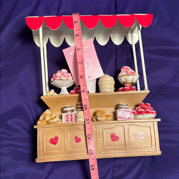 NWT Martha Stewart Red and White Home Party Supplies Stand - Picture 6 of 14